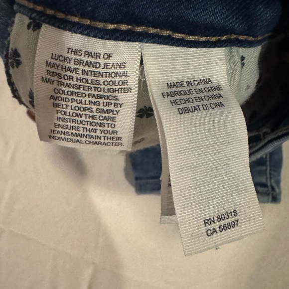 Lucky Brand Women’s Skinny Jeans Size 8 / 29 Blue Stretch Denim - Picture 6 of 6